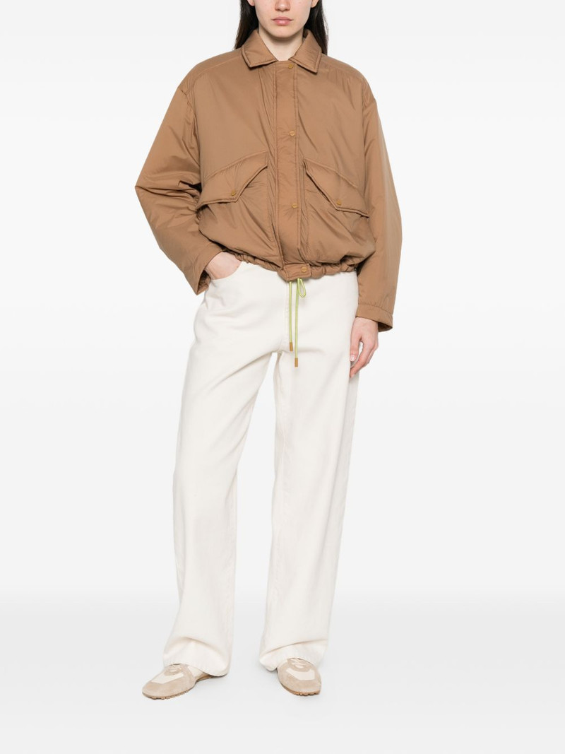Herno flap-pocket padded jacket outlook