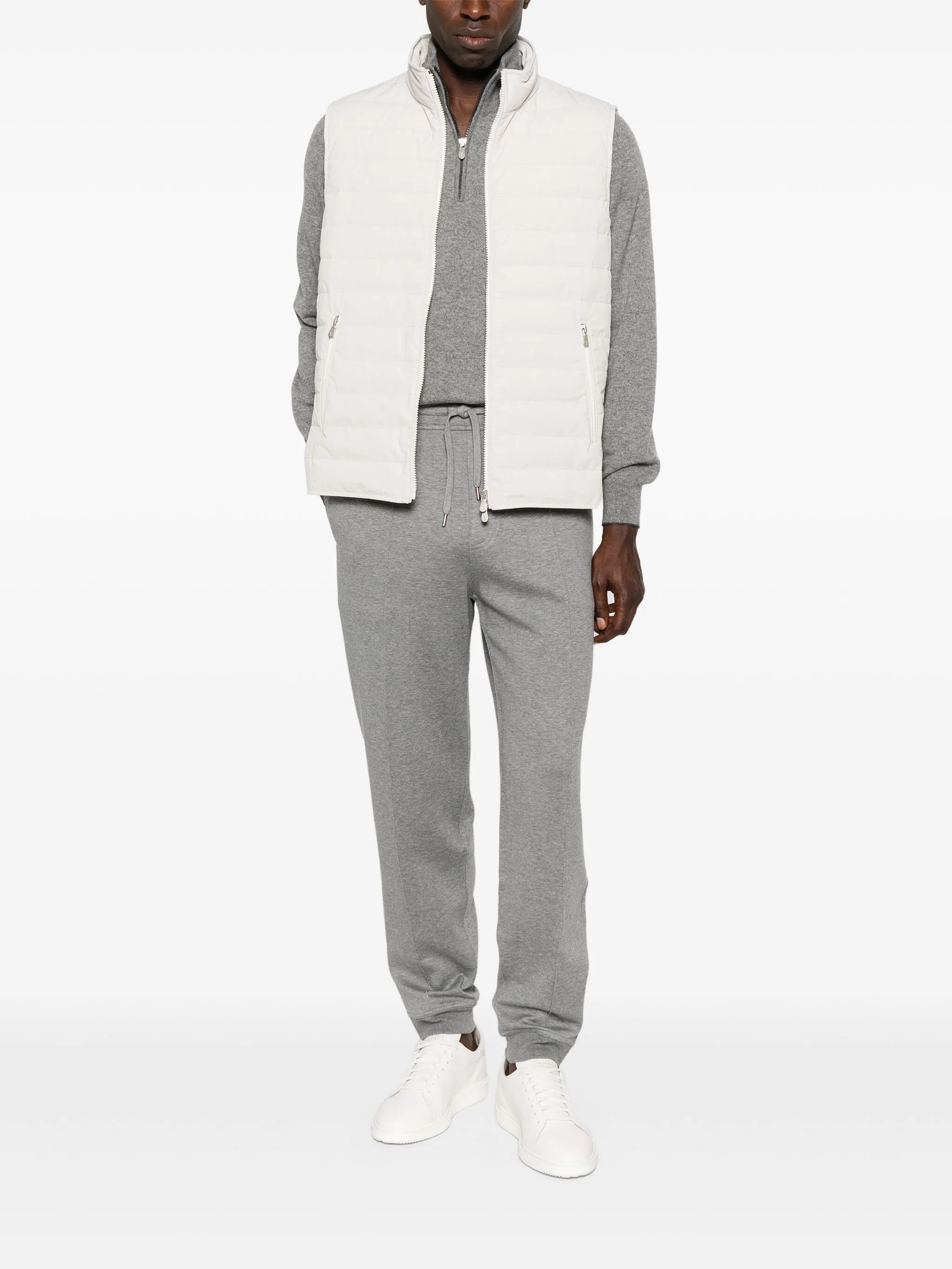 Brunello Cucinelli High-neck Waistcoat - 4