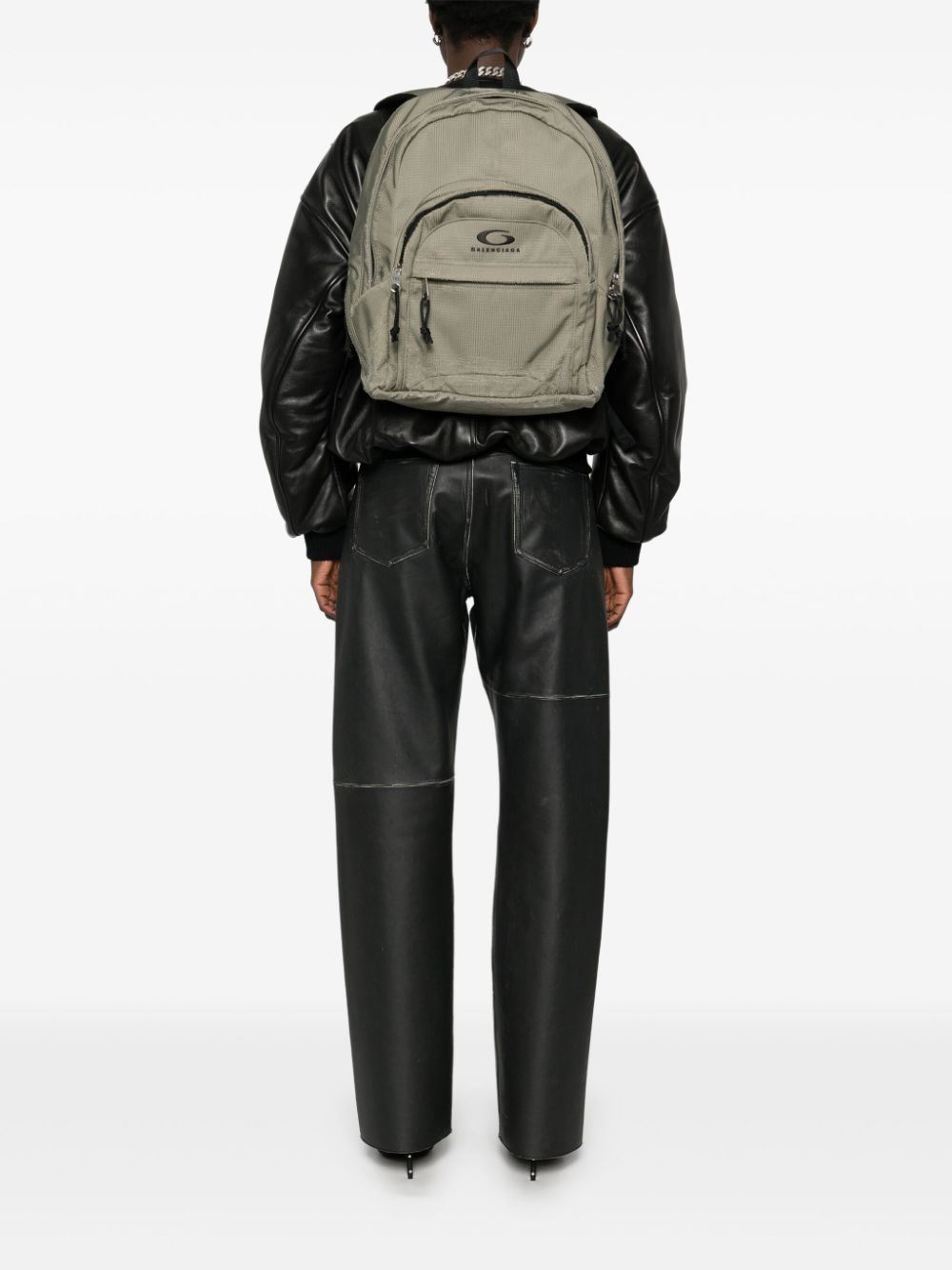 distressed-effect backpack - 2