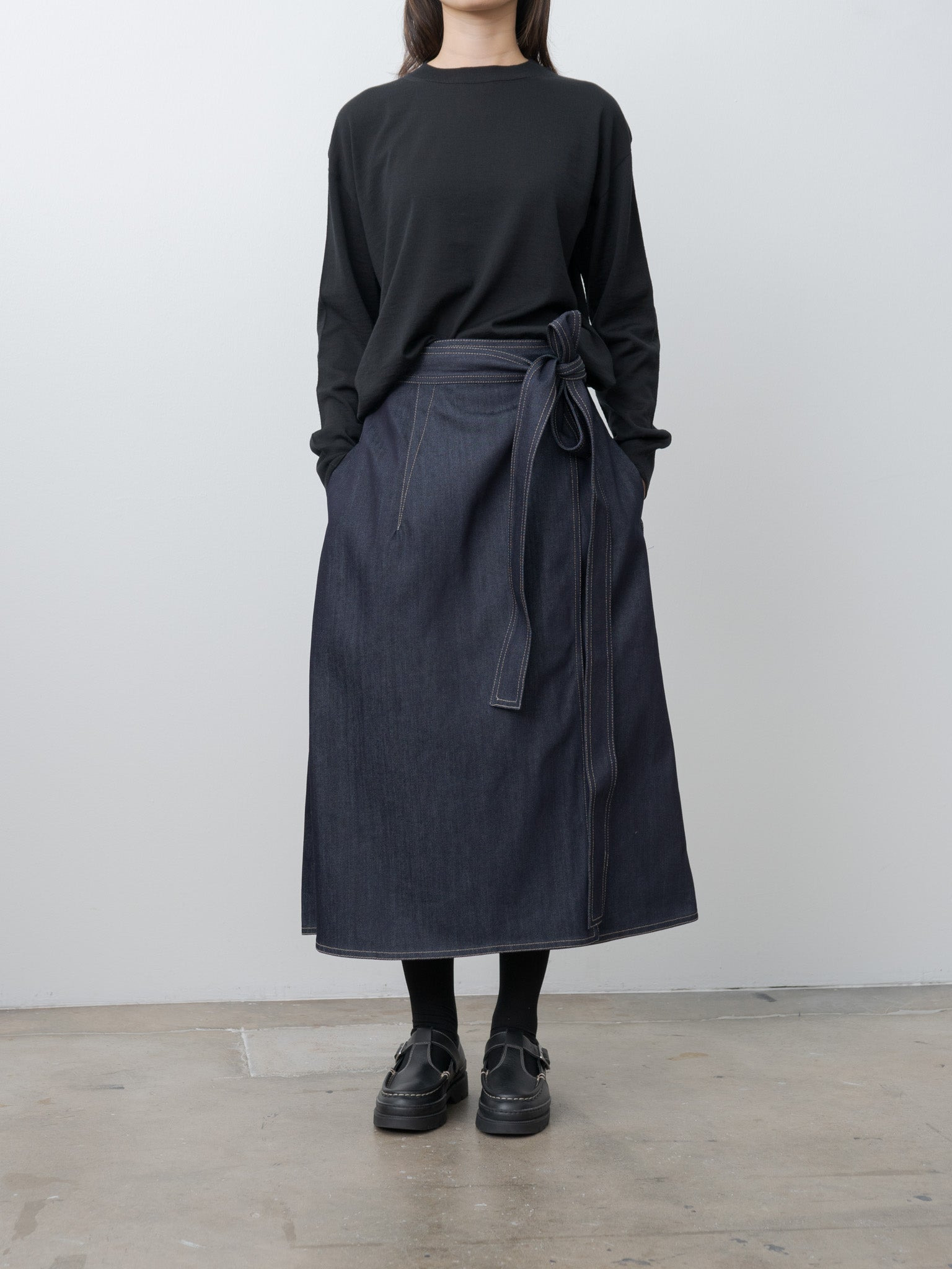 Stieglitz Denim Skirt - Raw Denim - 10