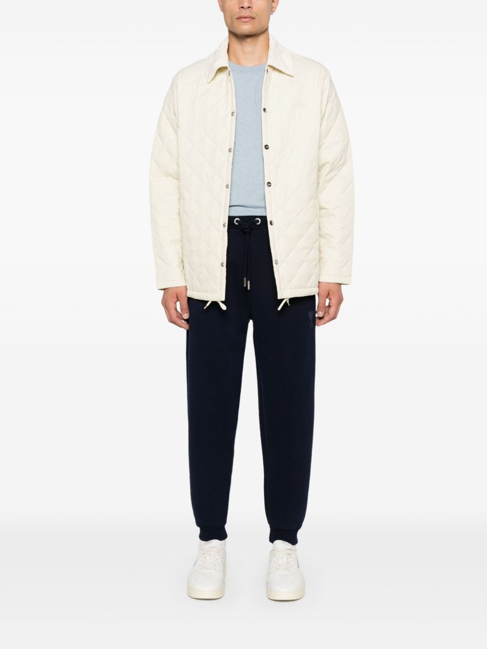 logo-patch lightweight jacket - 3