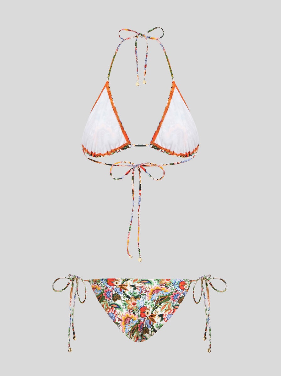 MULTICOLOURED BOUQUET BIKINI - 5