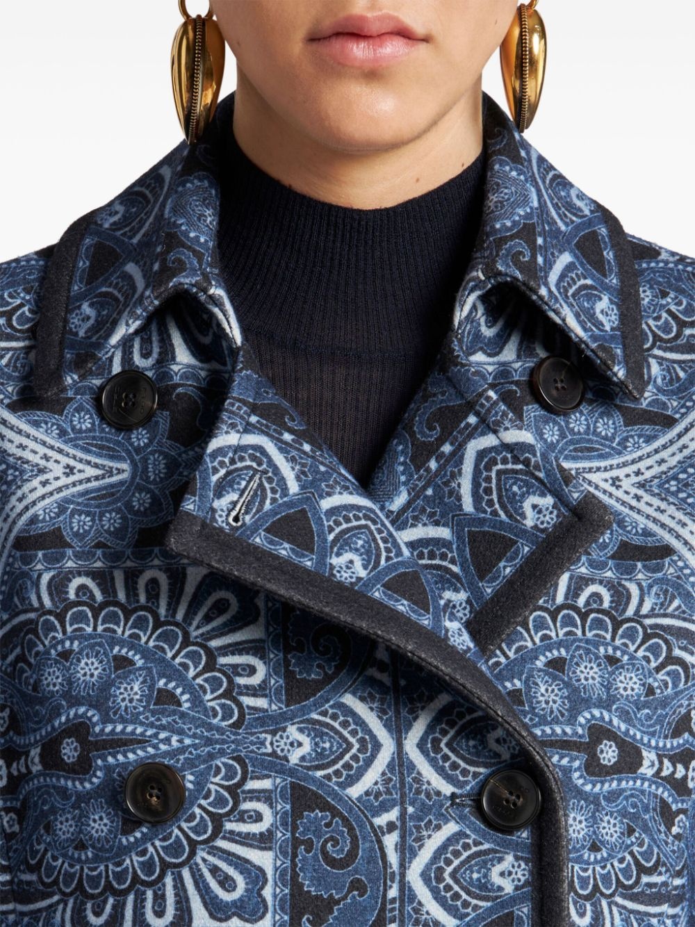 double-breasted coat - 4
