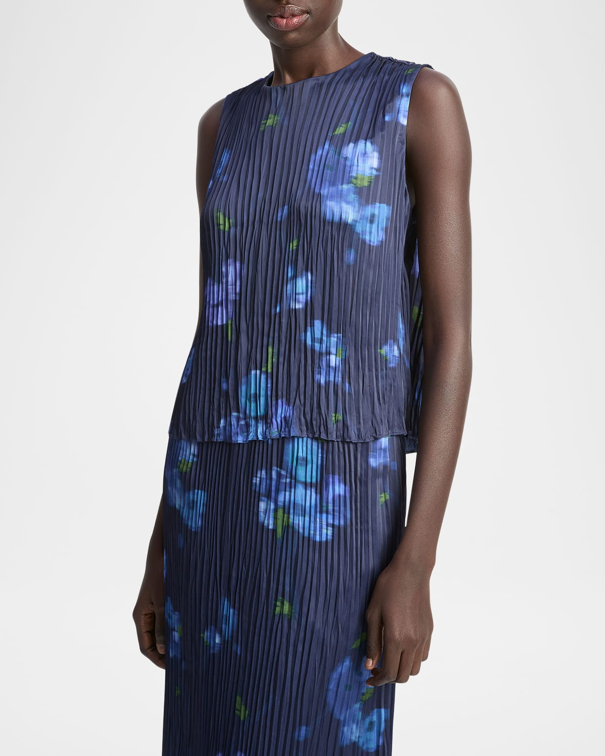 Blurred Poppy Top - 2