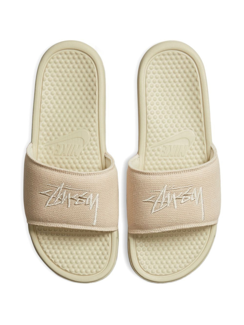 Nike x Stussy Benassi slides outlook