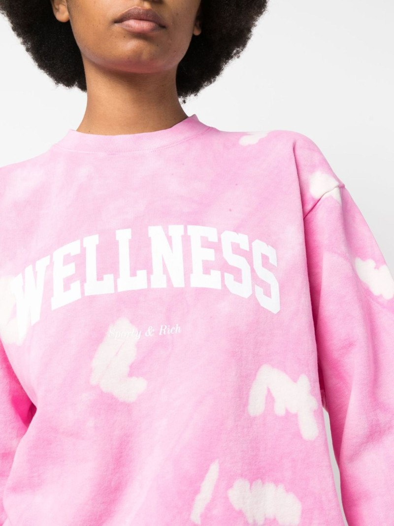 Wellness tie-dye sweatshirt 5