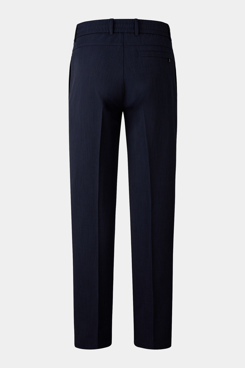 BOGNER James Pants with Front Pleats in Navy blue outlook