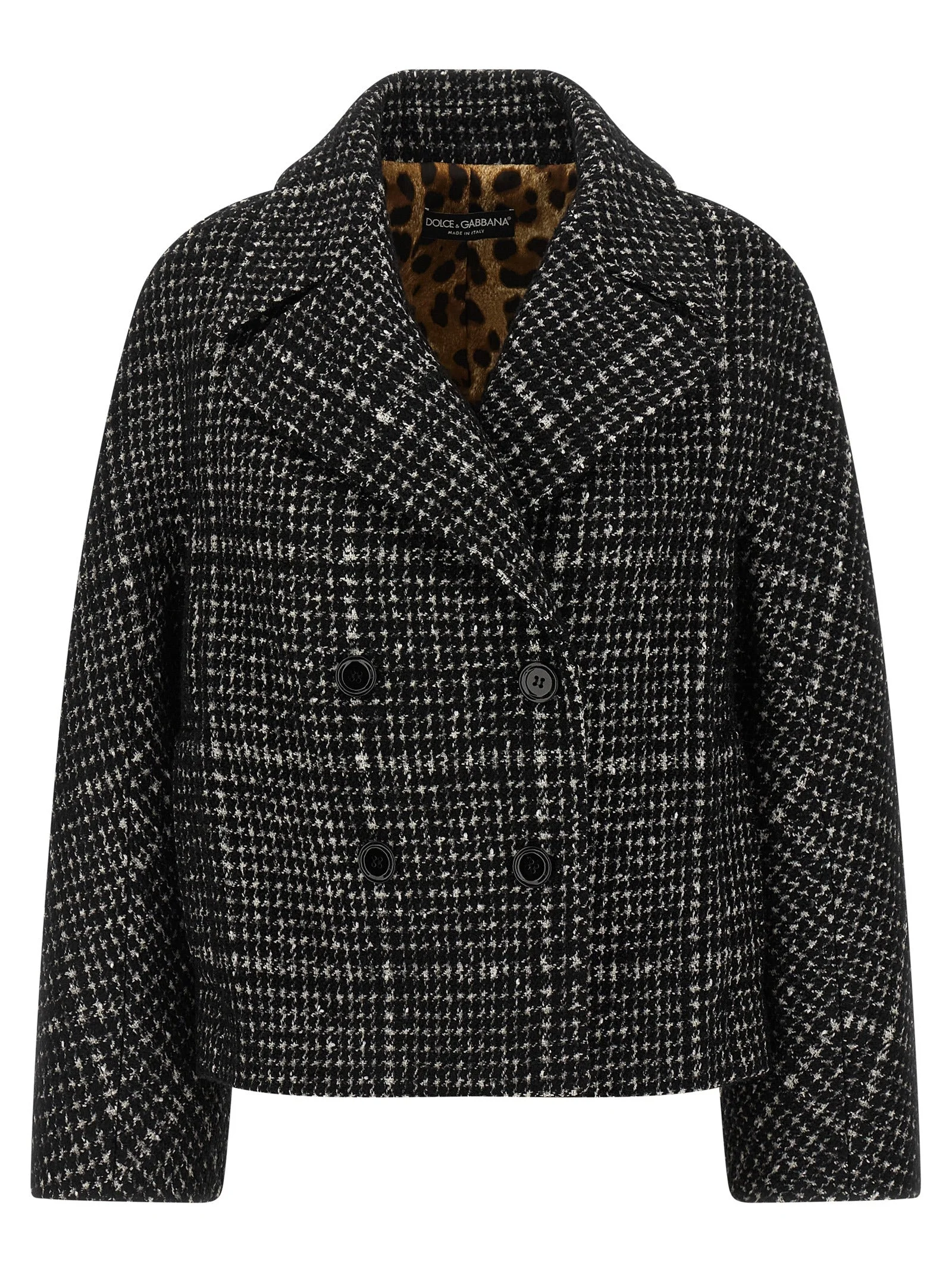 Dolce & Gabbana Women Houndstooth Coat - 1