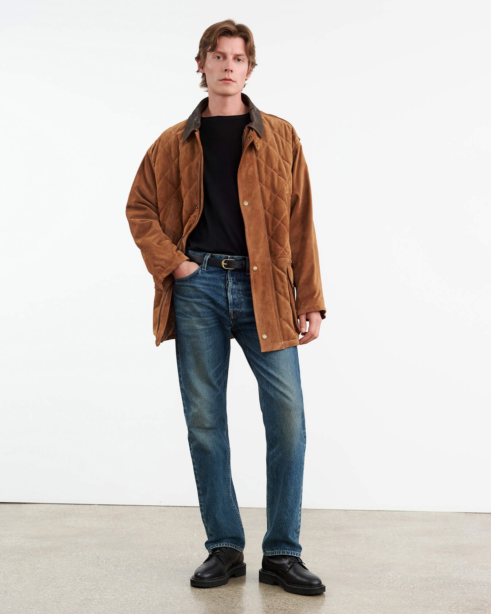 SLANE LEATHER PARKA - 5