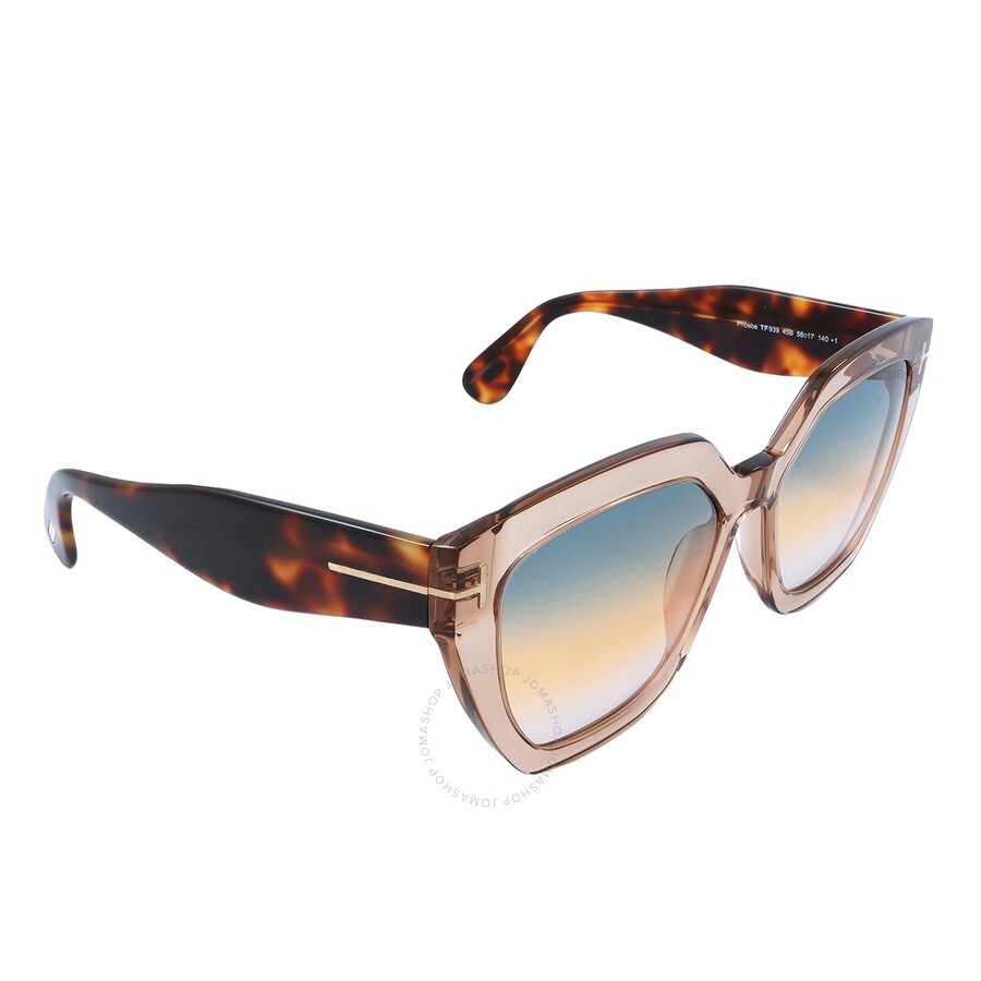 Tom Ford Phoebe Smoke Gradient Cat Eye Sunglasses FT0939 45B 56 - 2