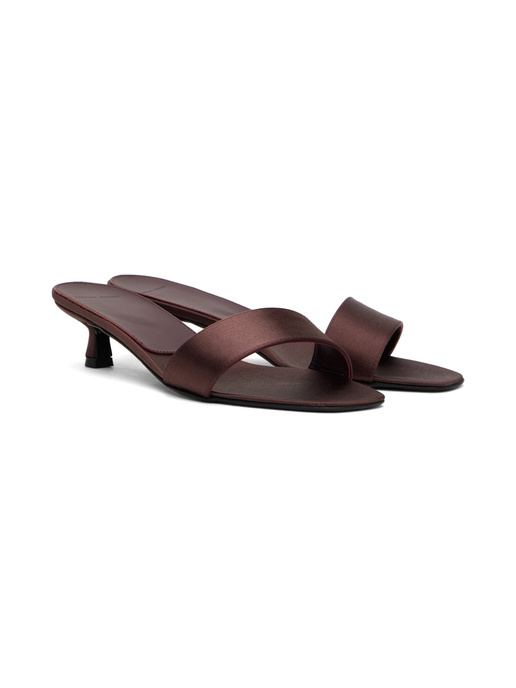 Burgundy Elys Mules - 4