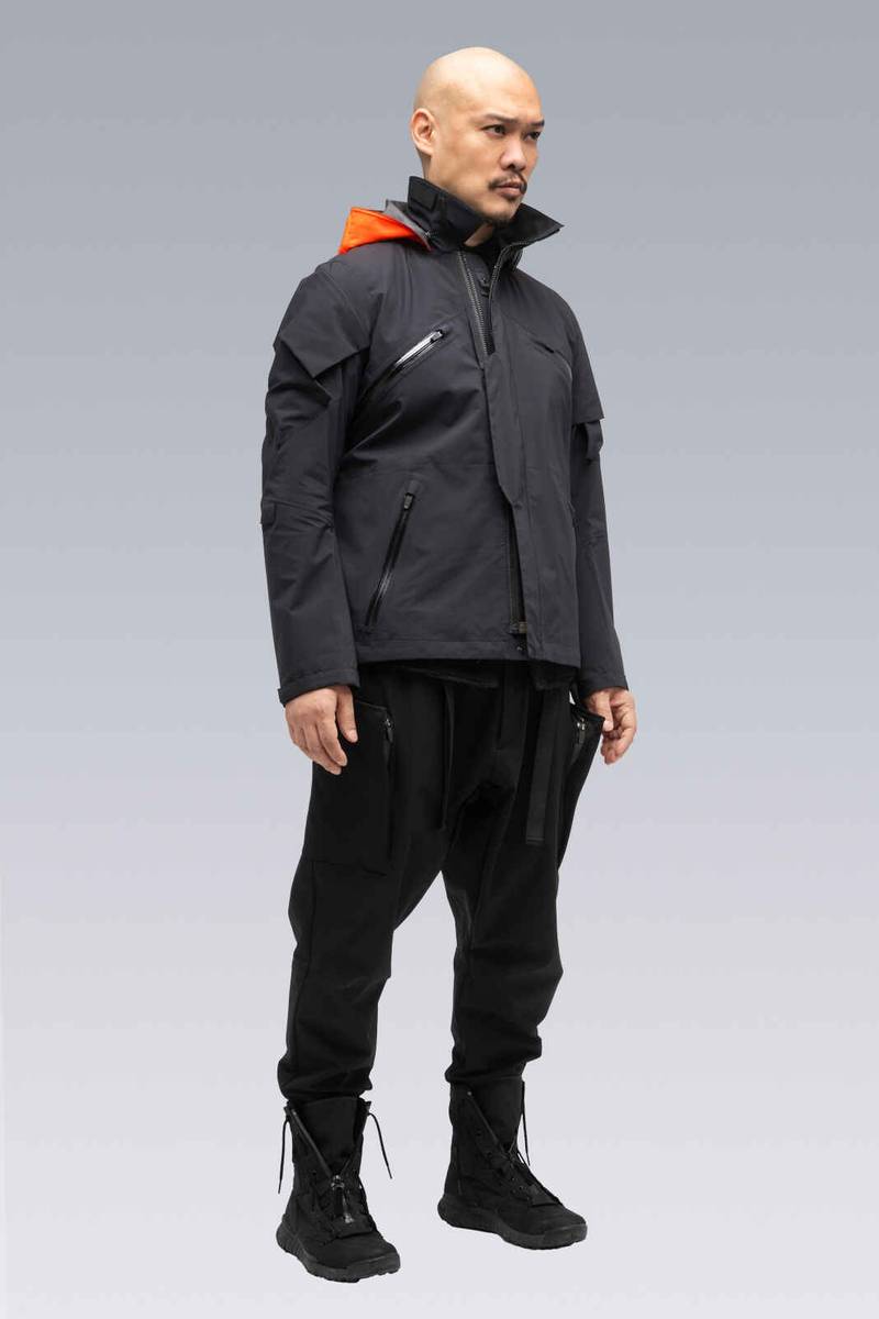 J1B-GT 3L Gore-Tex Pro Interops Jacket White (2 hoods: White & Black) 6