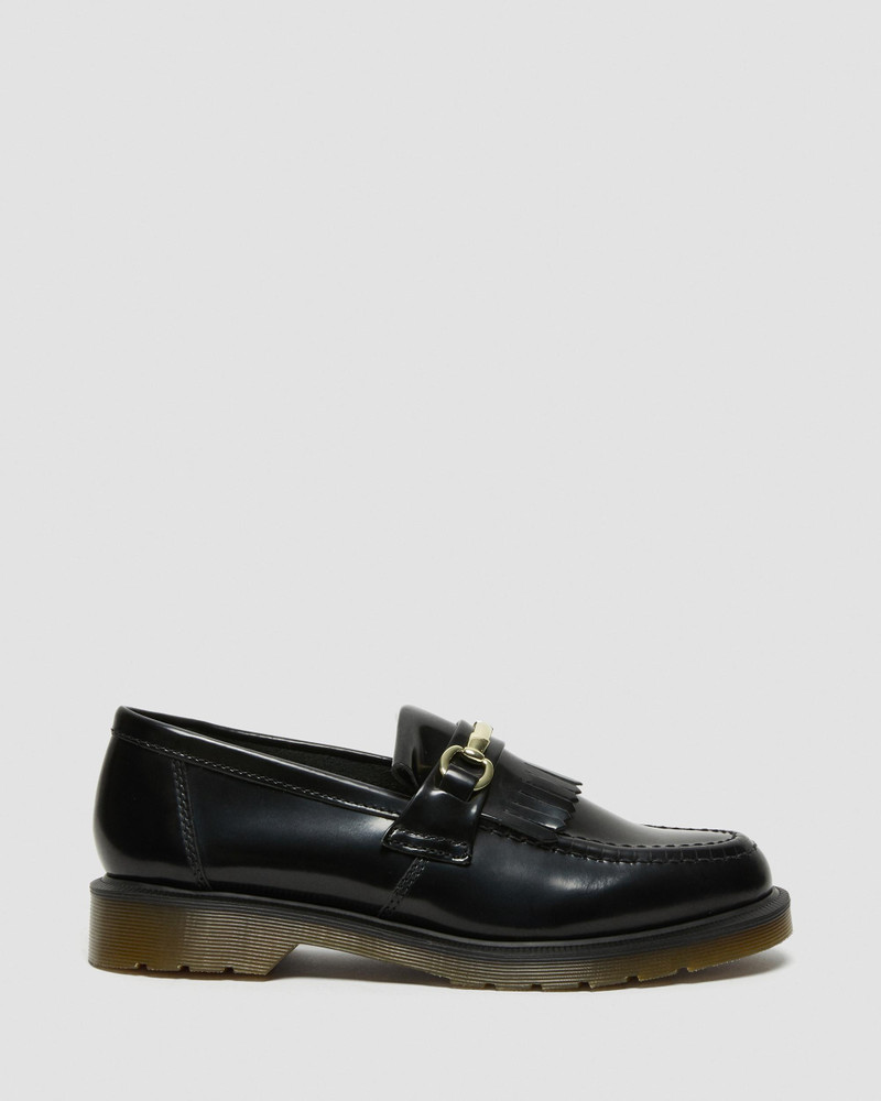 Adrian Snaffle Smooth Leather Kiltie Loafers - 1