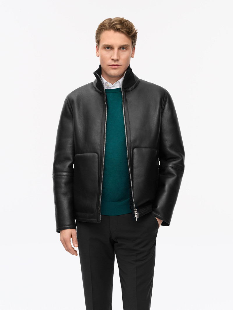Erling Shearling Leather Jacket 2