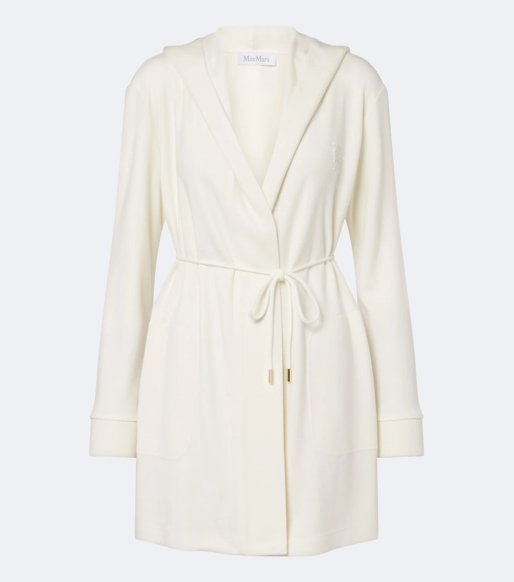 Virgin wool wrap coat - 1