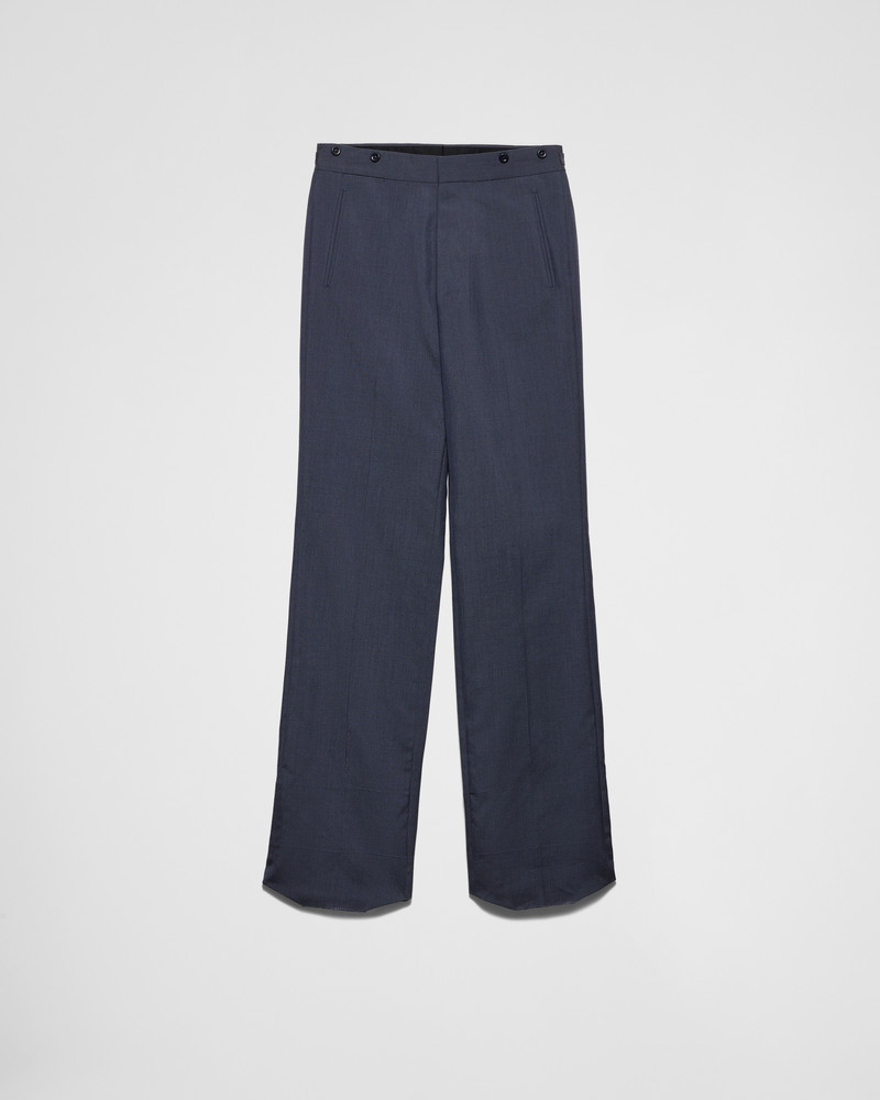 Mohair and silk pants - 1