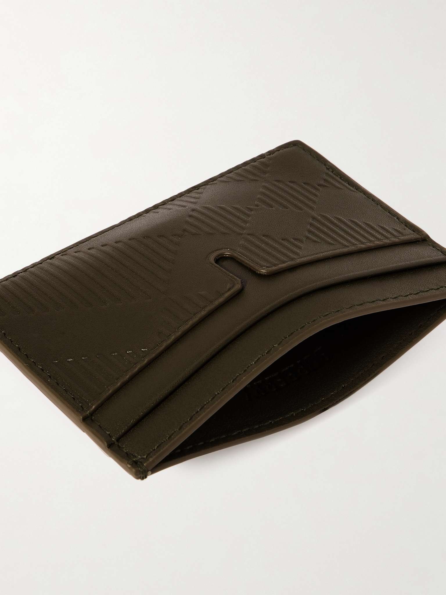 Logo-Embossed Leather Cardholder - 2