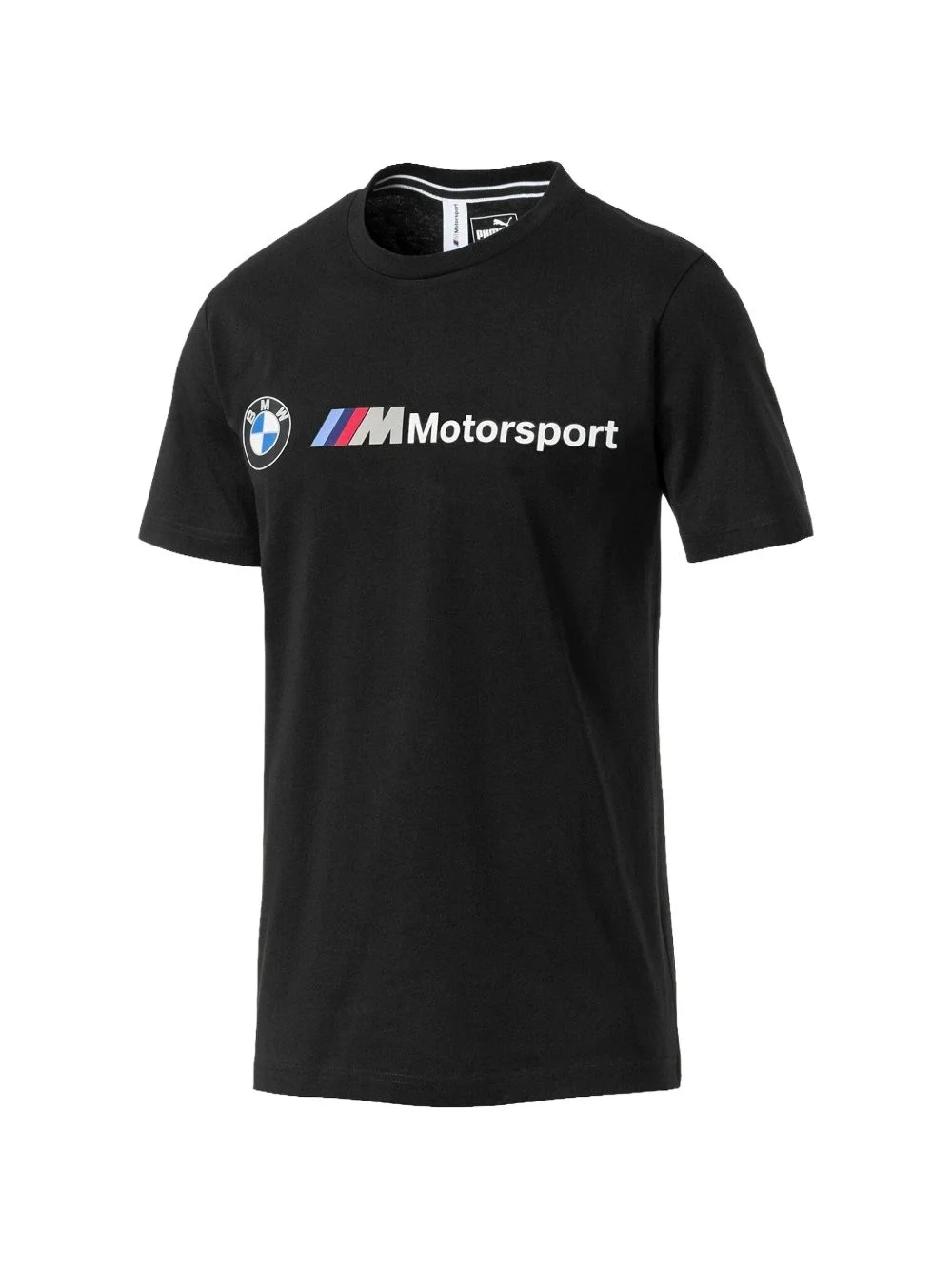 PUMA BMW Motorsport 티 '블랙 화이트'595369-01 - 1