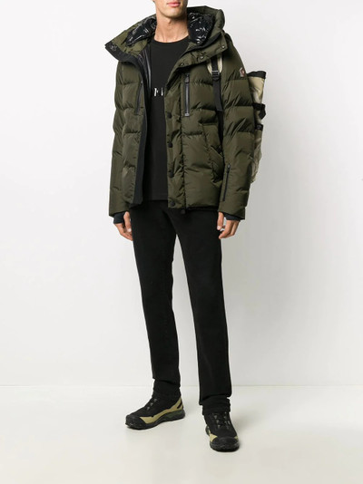 Moncler Grenoble padded rain jacket outlook