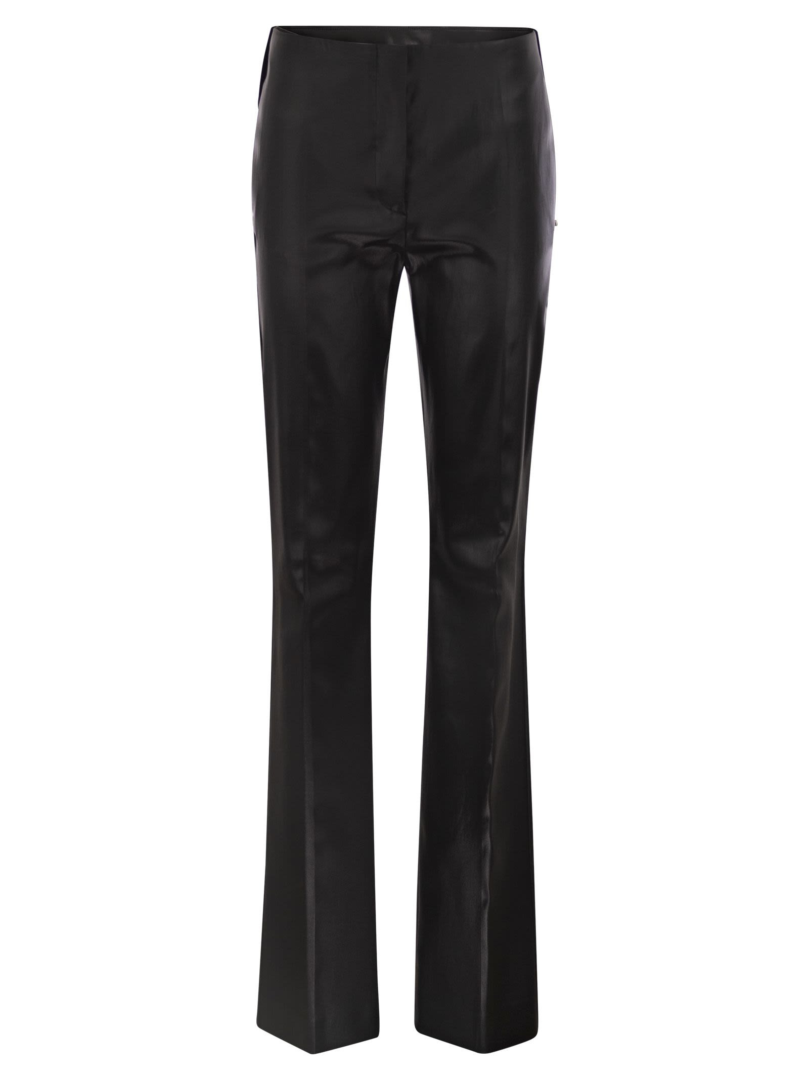 Sportmax Women Adepto - Satin Slim Fit Trousers - 1