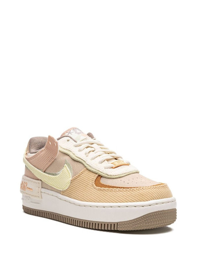 Nike AF1 Shadow "Coconut Milk/Citron Tint" sneakers outlook