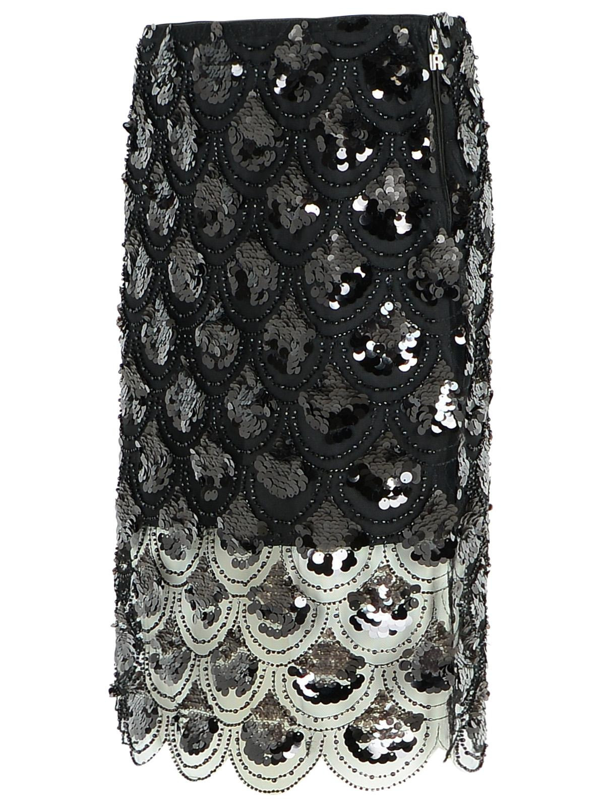 Rotate 'Sequin' Black Polyester Skirt Women - 2