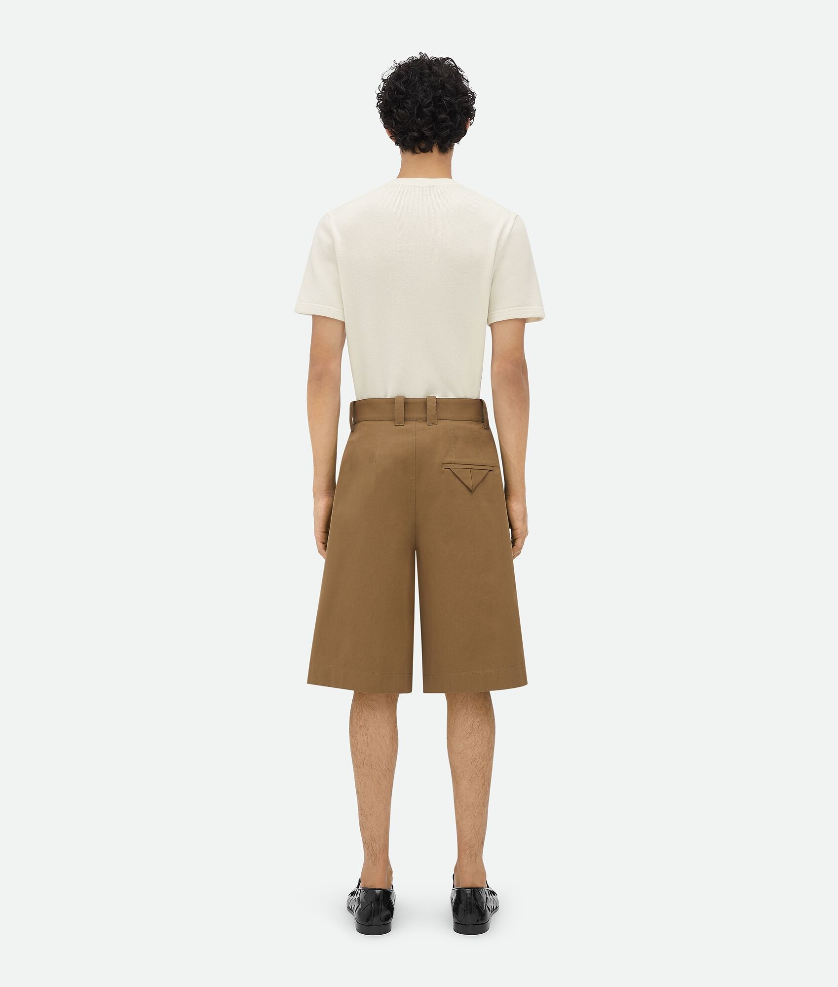 Cotton Gabardine Shorts - 3