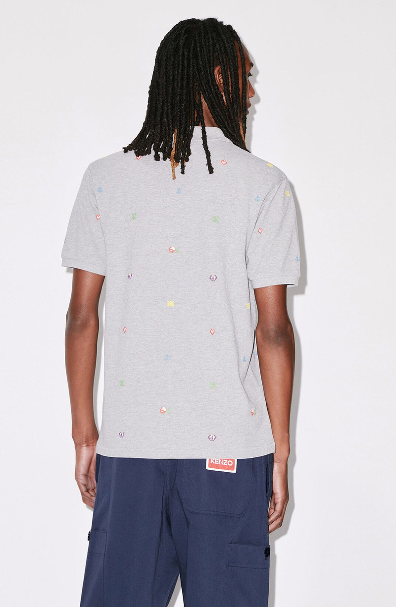 'KENZO Pixels' slim-fit polo shirt 5