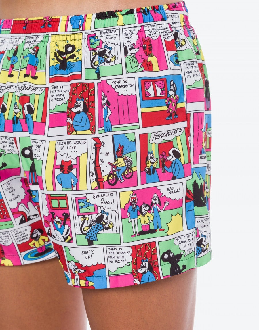 MOSCHINO COMICS BEACH BOXER - 4