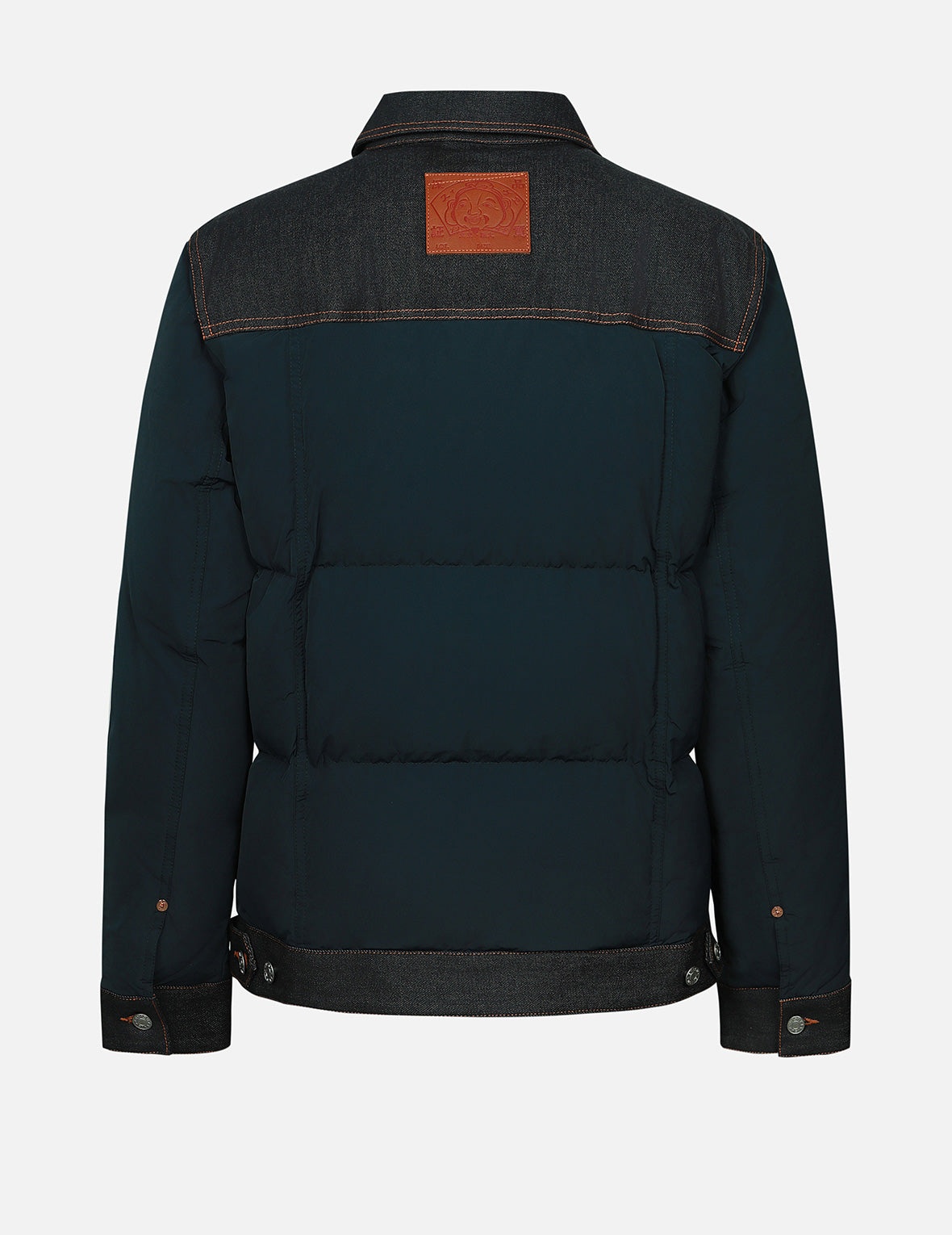 Seagull Metallic Embroidery Regular Fit Down Jacket - 2
