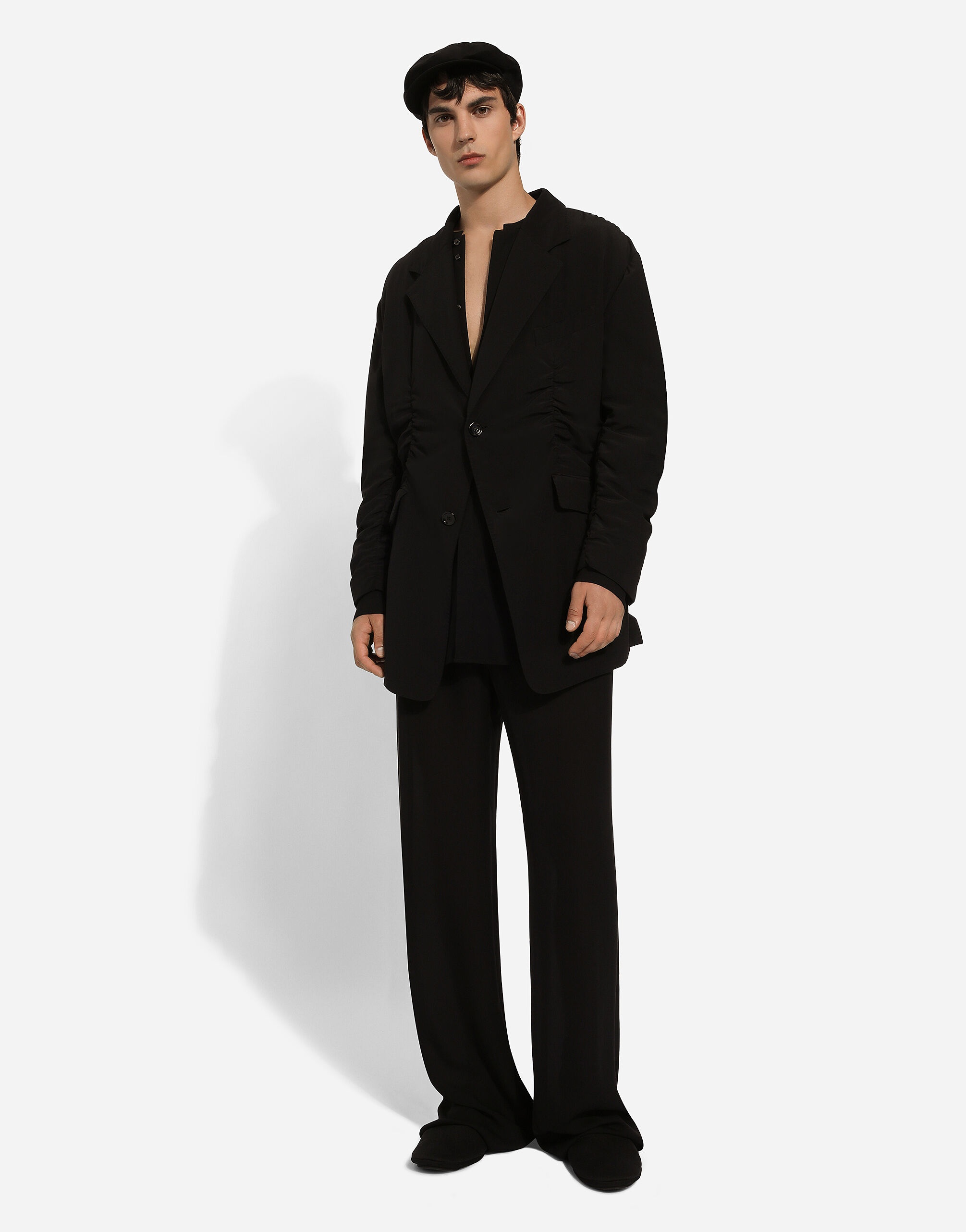 Mandarin shirt with shirt front - 6