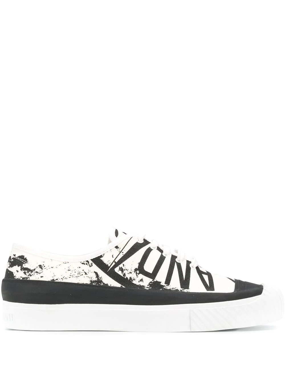 printed slip-on sneakers - 1