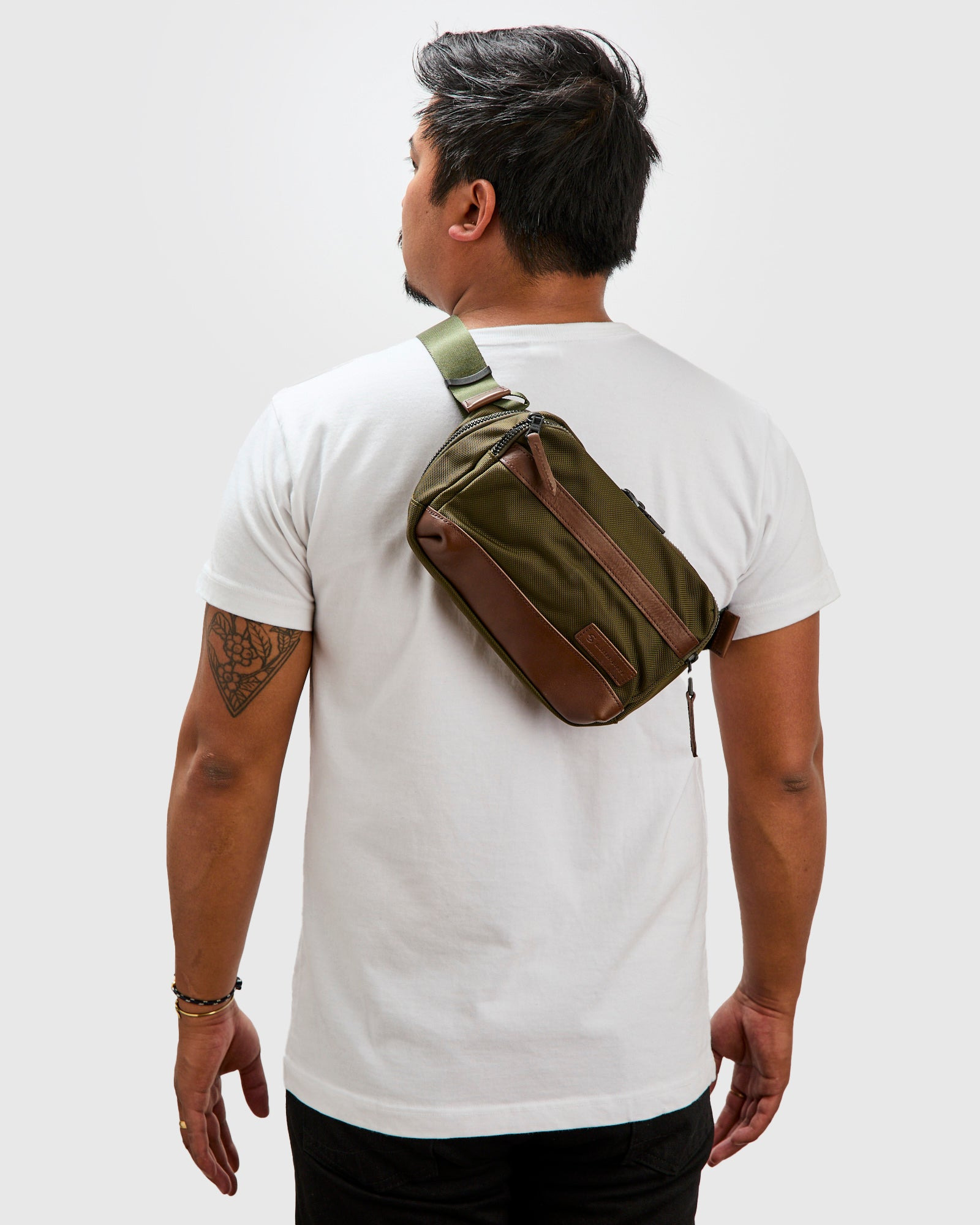 Explorer Sling Bag in Khaki - 2