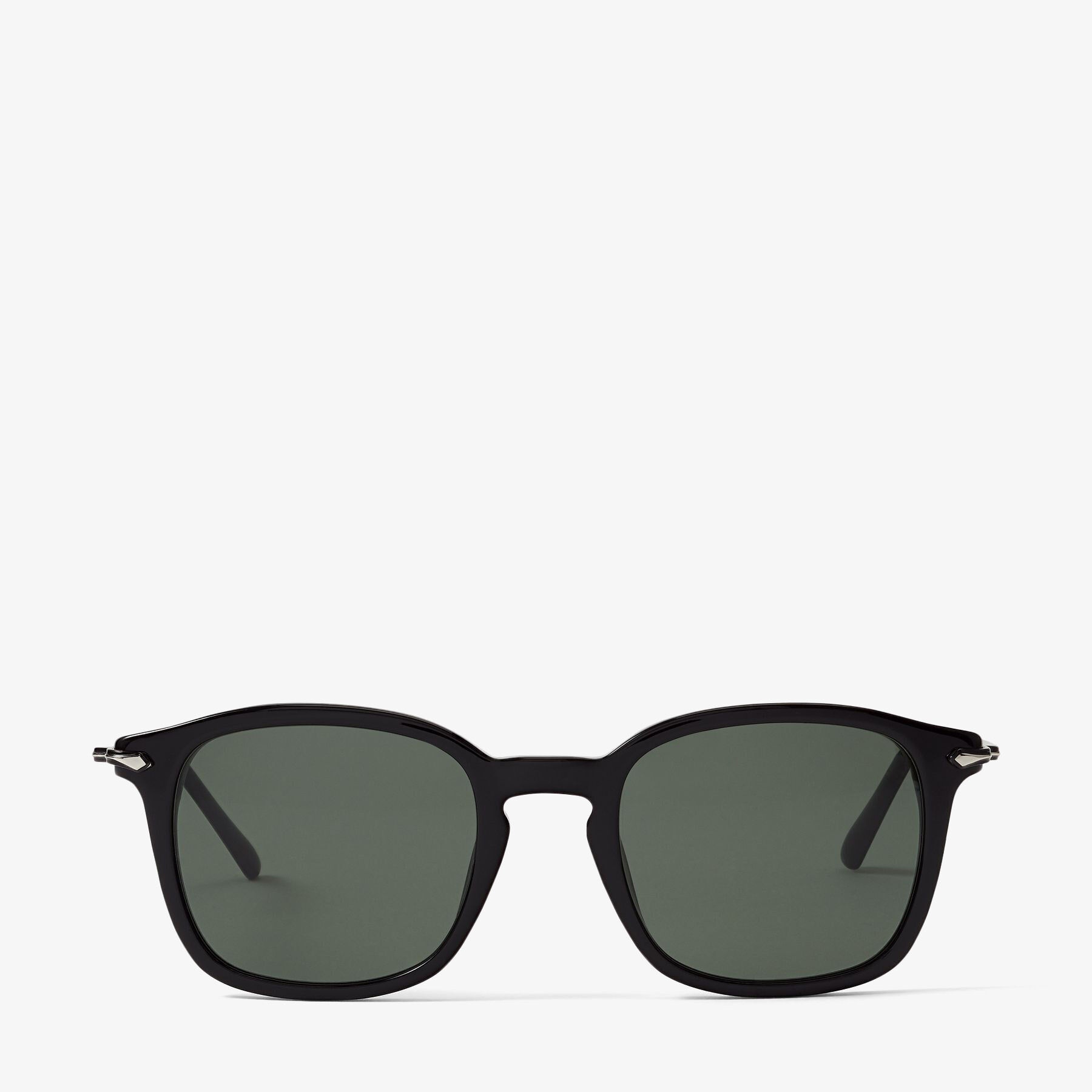 JP/S
Black Square-Frame Sunglasses - 1