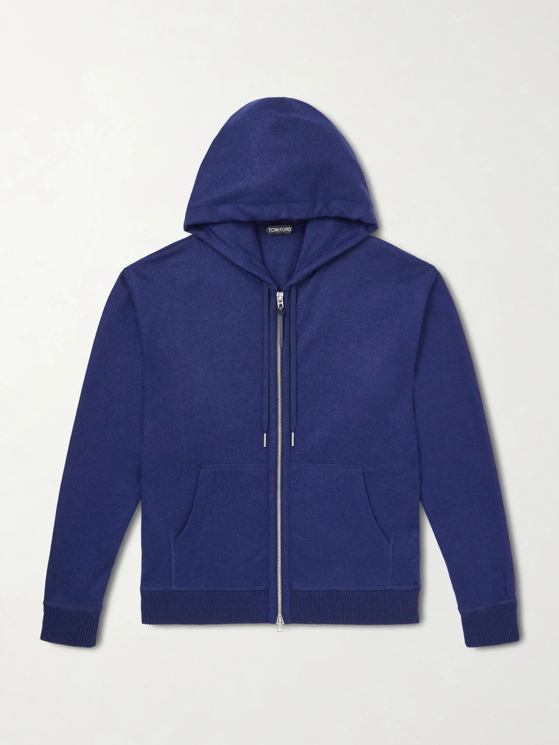 Cashmere Zip-Up Hoodie - 1