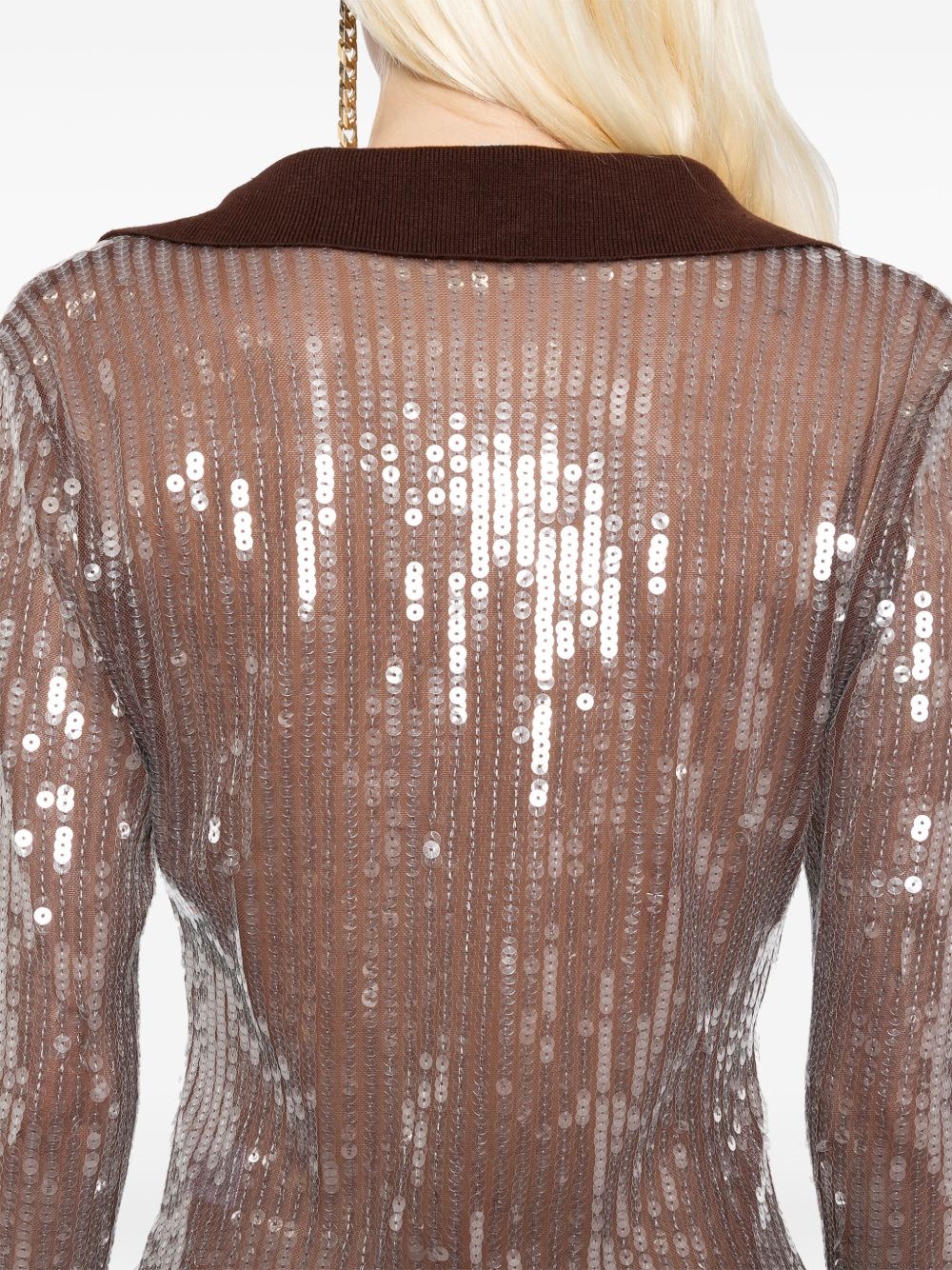 sequin mesh top - 5