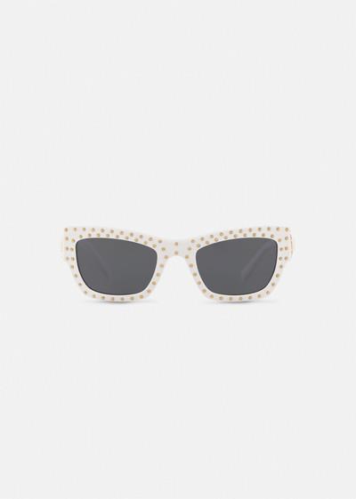 VERSACE Medusa Ares Stud Sunglasses outlook