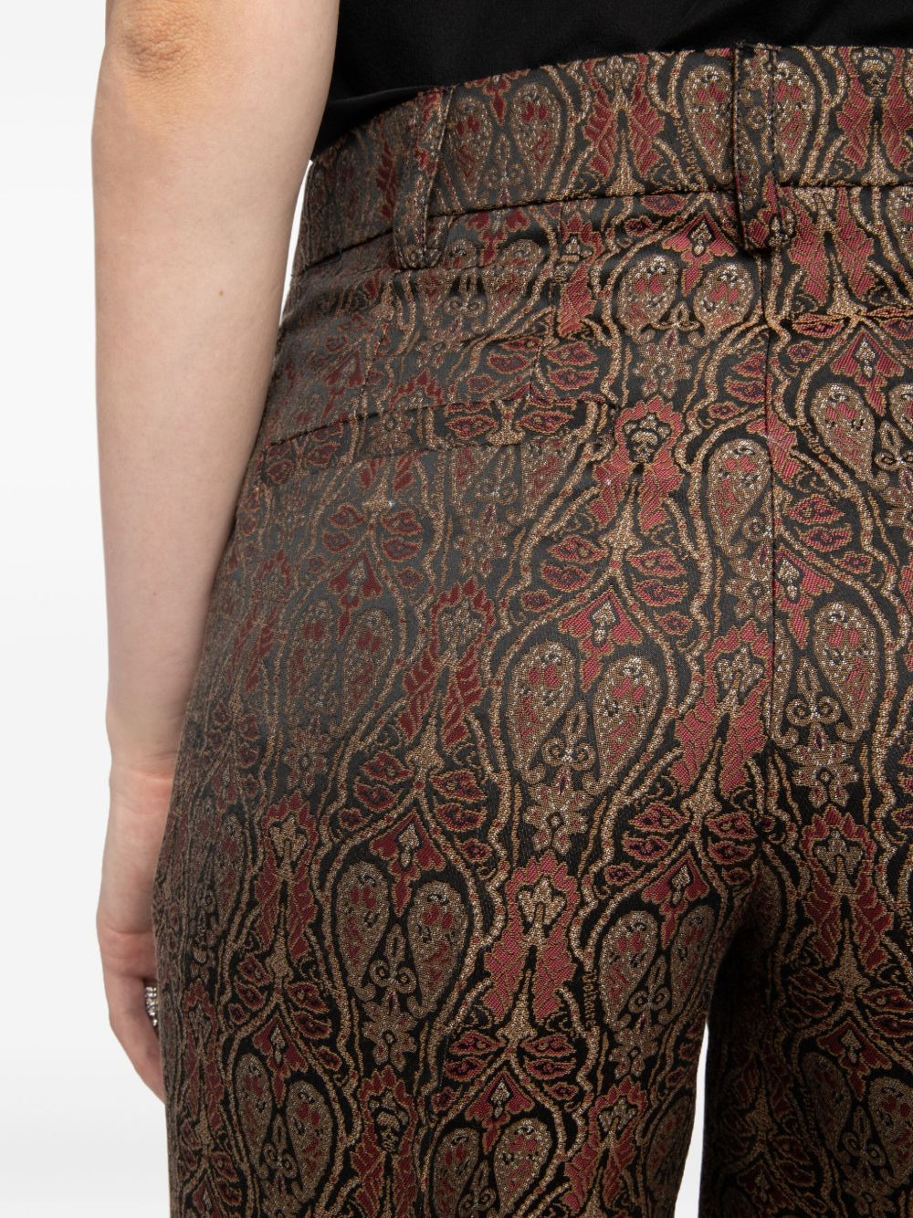 PAnol paisley-pattern trousers - 5