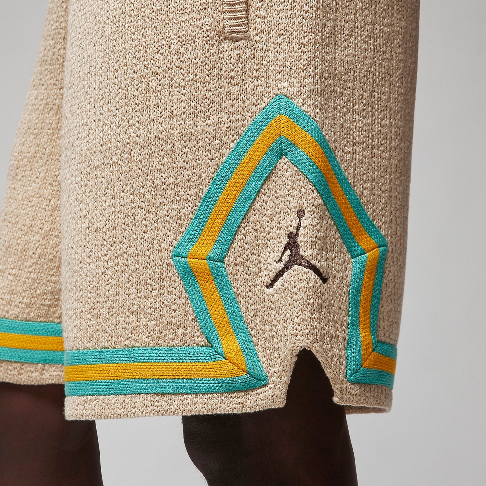 Air Jordan x UNION x Bephies Beauty Supply Diamond Shorts 'BAROQUE BROWN WASHED TEAL' FD4243-237 - 5