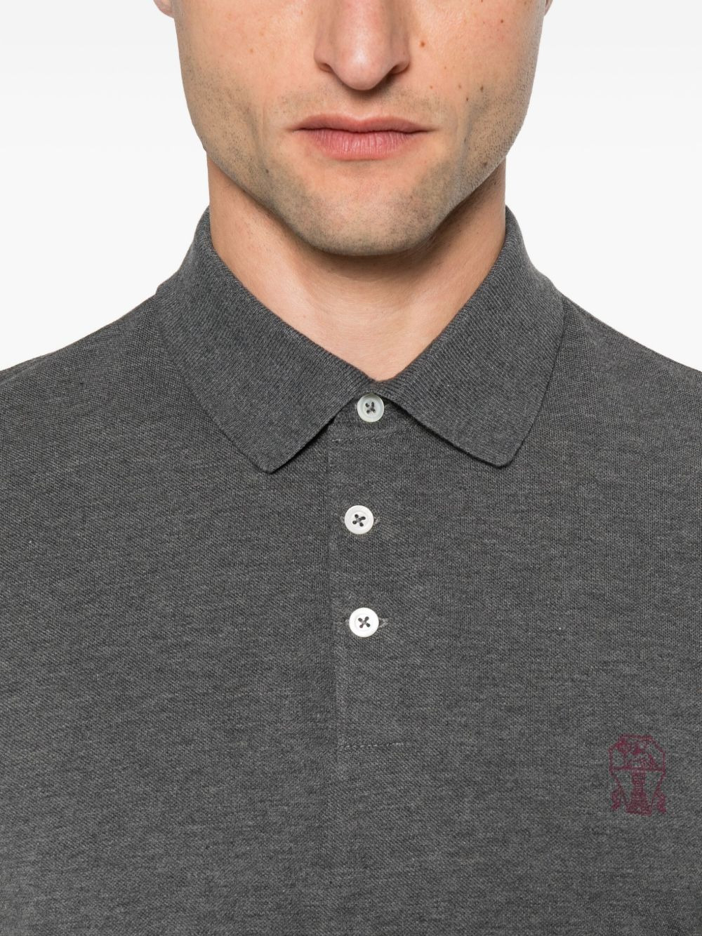 Brunello Cucinelli polo shirt - 2