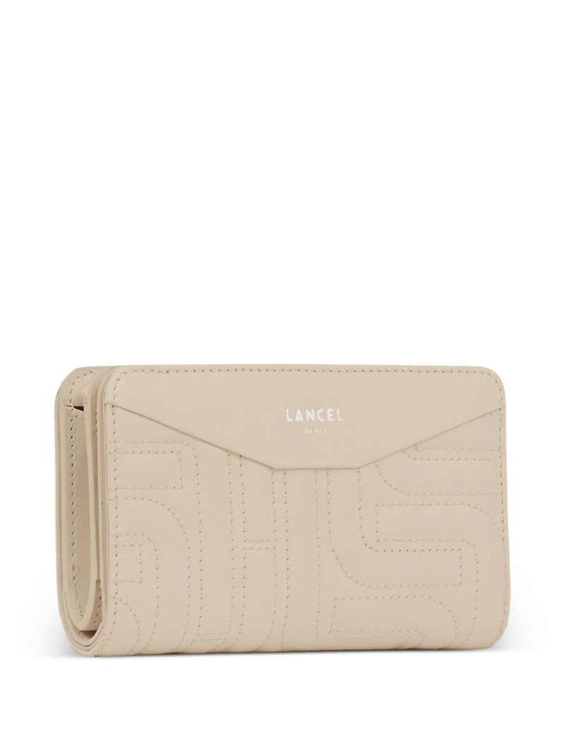 zipped quilted compact wallet 3