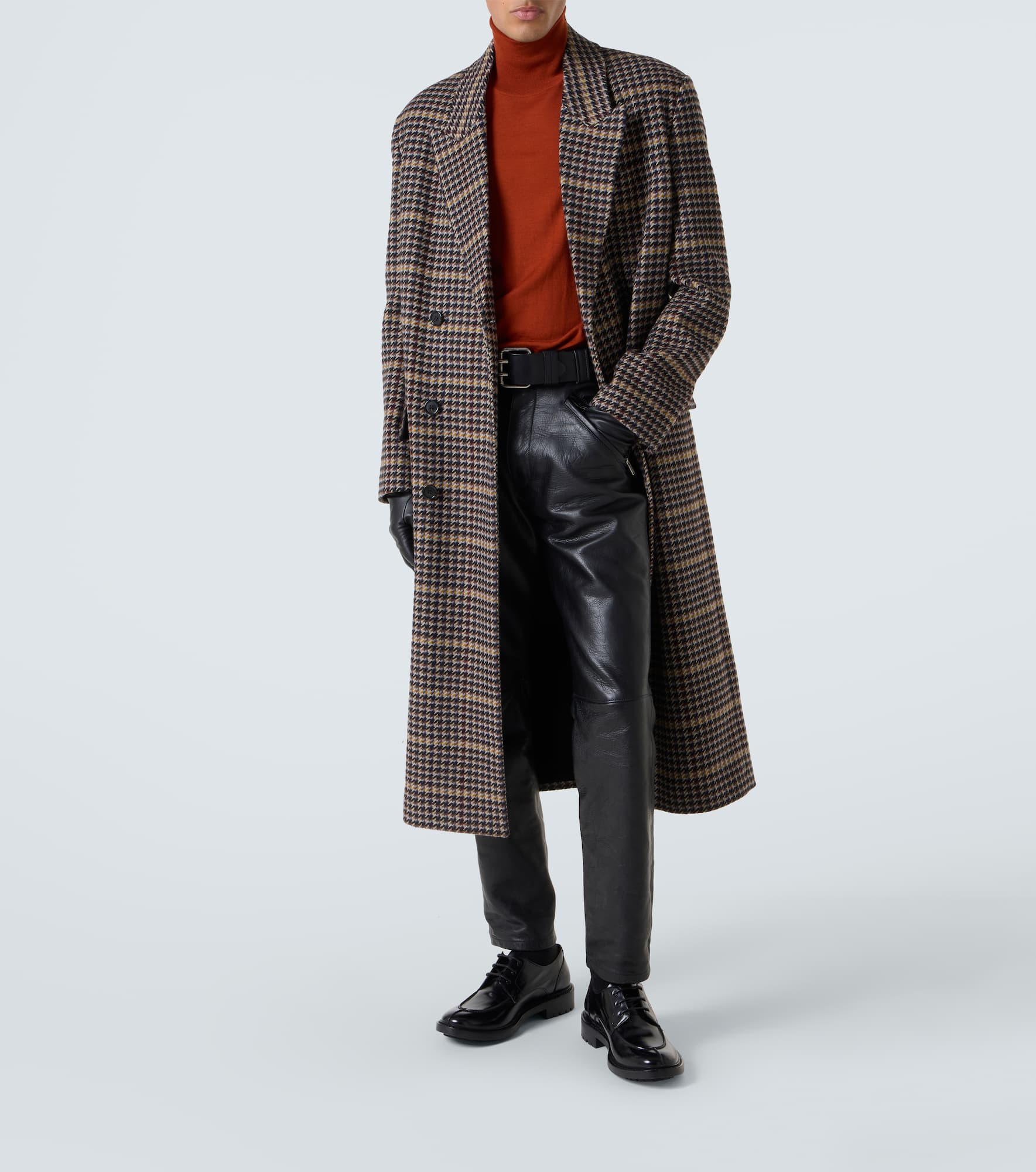 Wool turtleneck sweater - 2