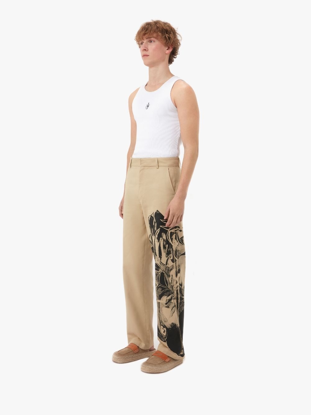 CHINO TROUSERS - POL ANGLADA ARTWORK - 4