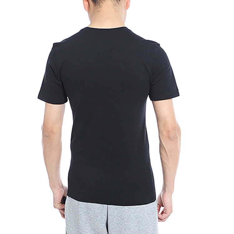 Air Jordan Casual Sports Breathable Short Sleeve Black 944221-010 - 4