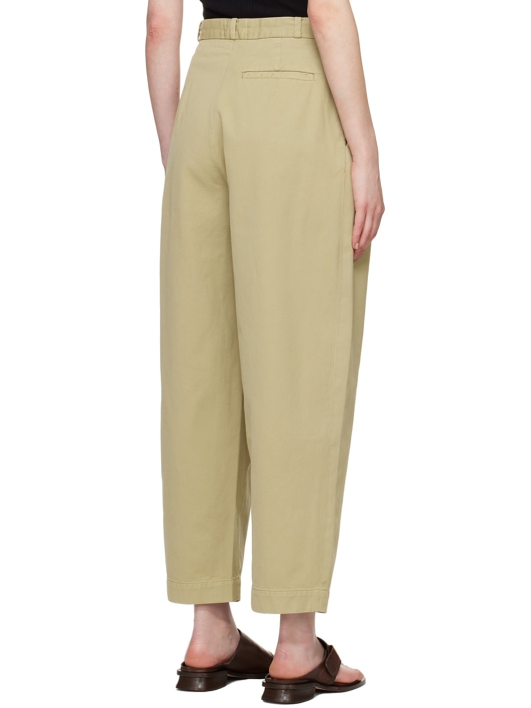 Khaki Becker Trousers - 3
