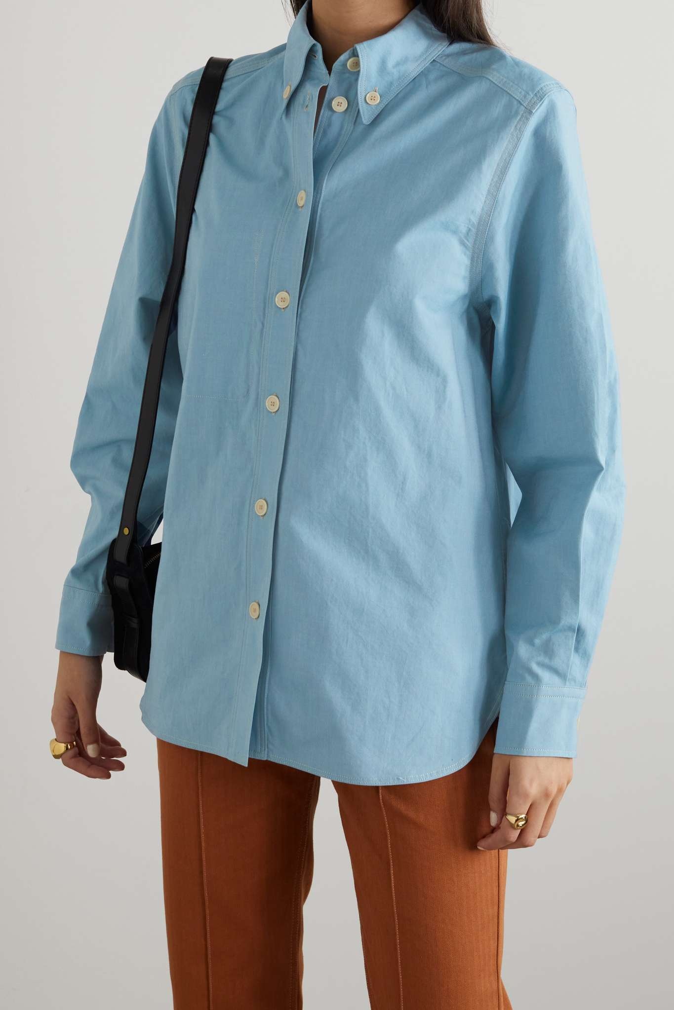 Valia cotton-chambray shirt - 3