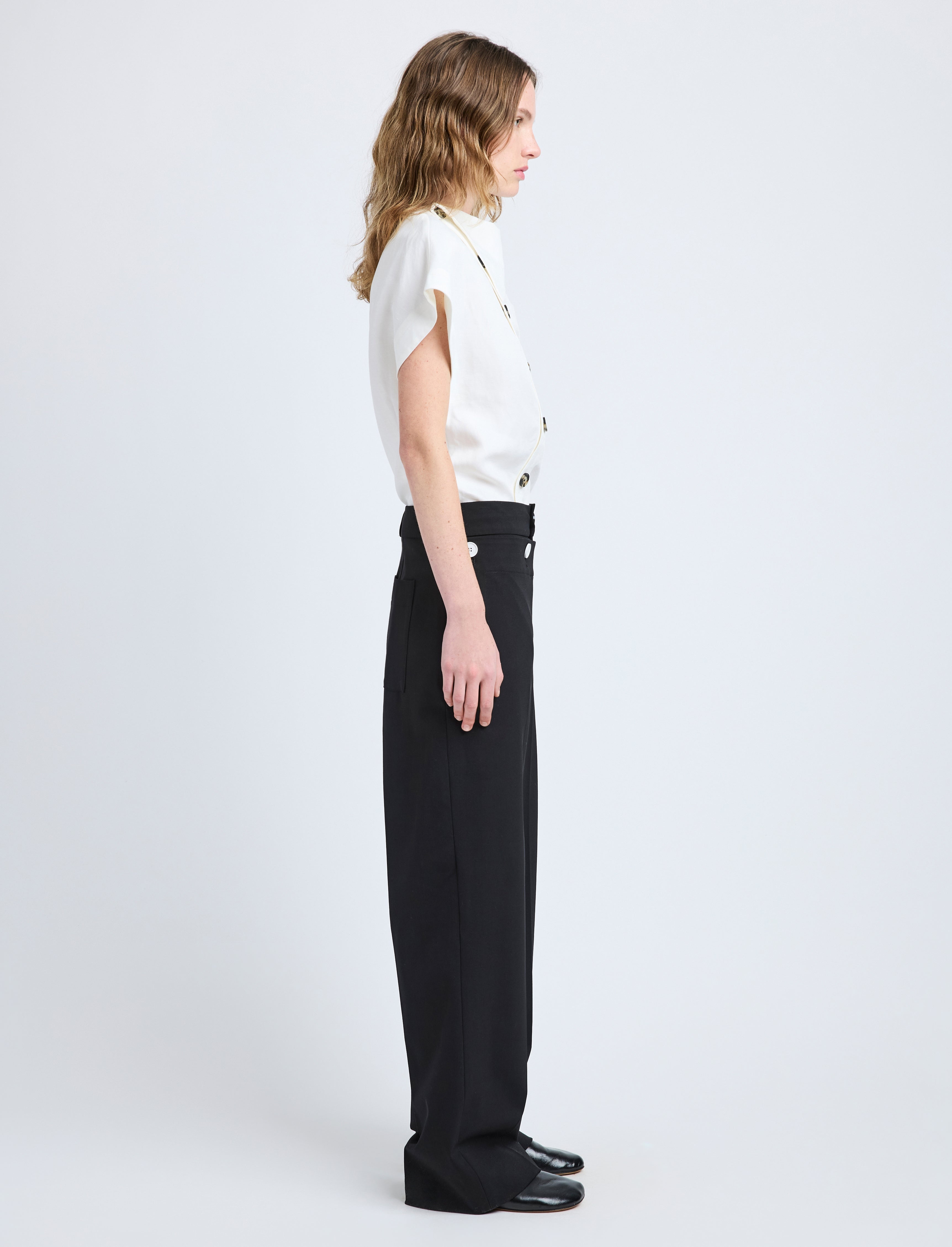 Zion Top in Linen Viscose - 4