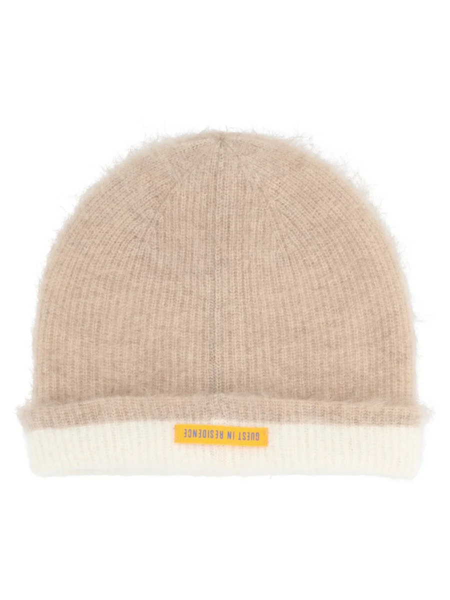 REVERSIBLE CASHMERE BEANIE - 1