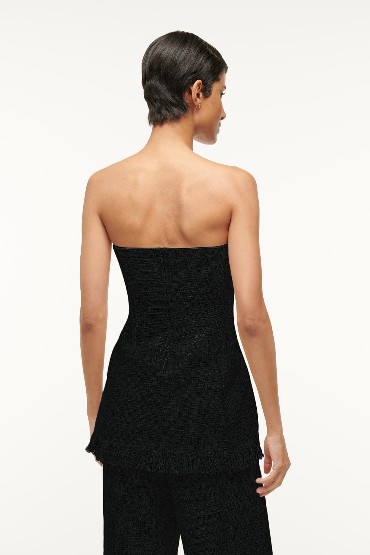 STAUD SILVIA TOP BLACK - 3