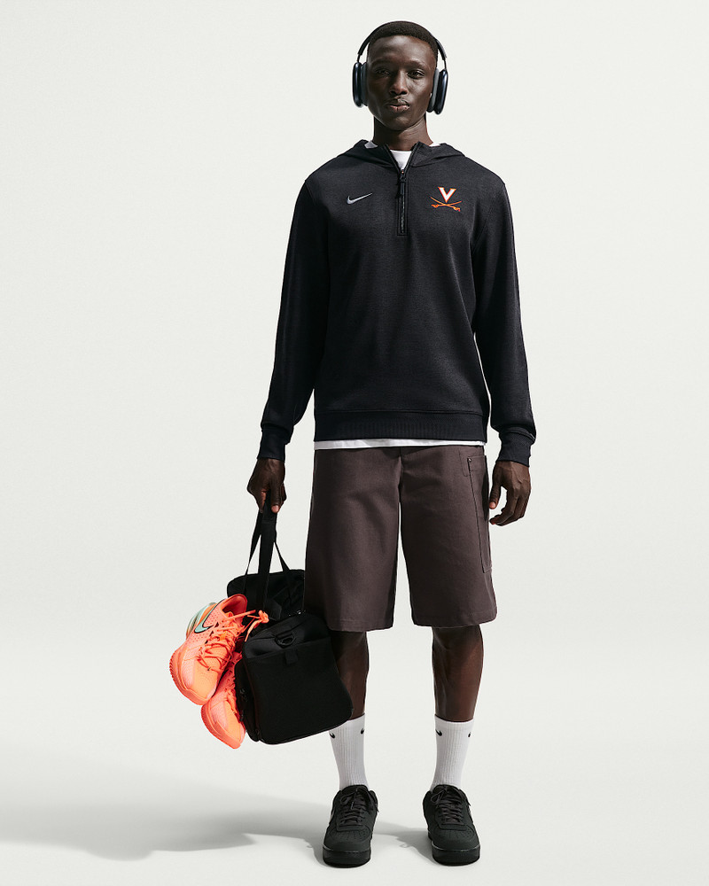 Virginia Cavaliers Nike NCAA Men's Basketball Coaches' Pullover Hoodie 4